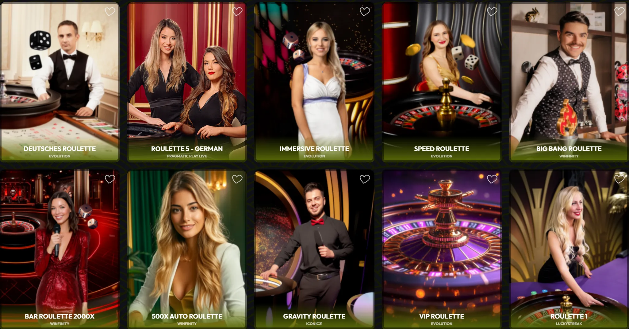 Live roulette selectie in MakiSpin Casino